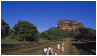 The Sigiriya rock fortress
